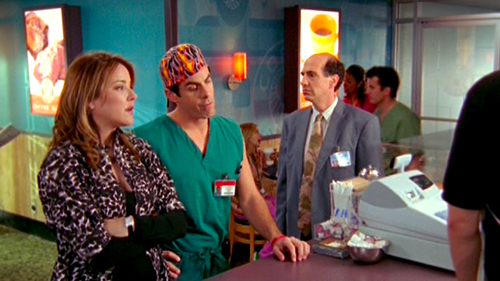 Jordan, Todd, and Ted in Scrubs episode Their Story