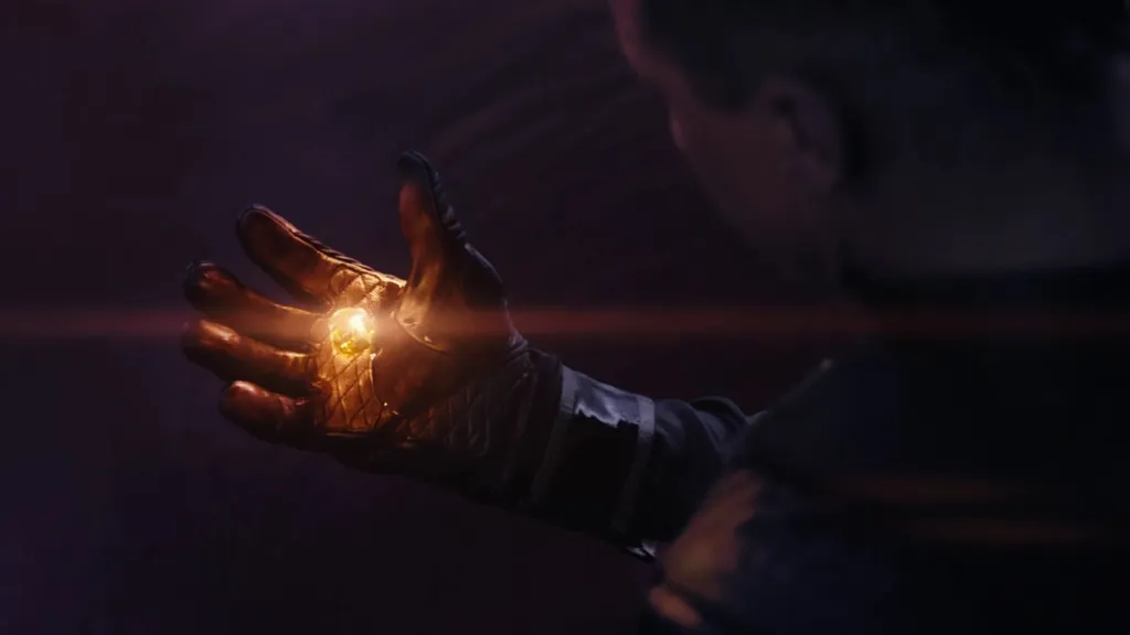 Hawkeye using the Soul Stone.