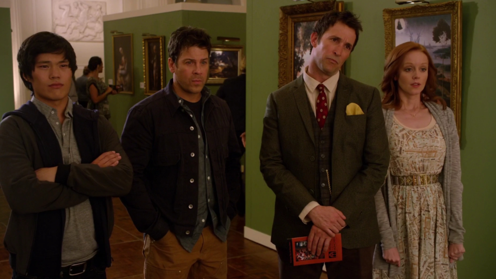 The main cast of The Librarians