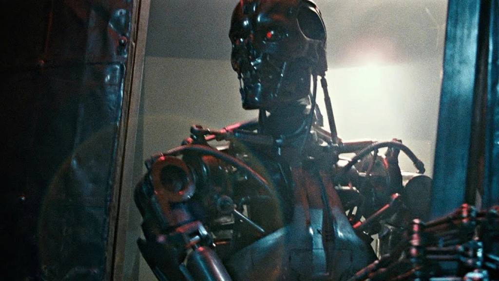 A robot in The Terminator (1984)