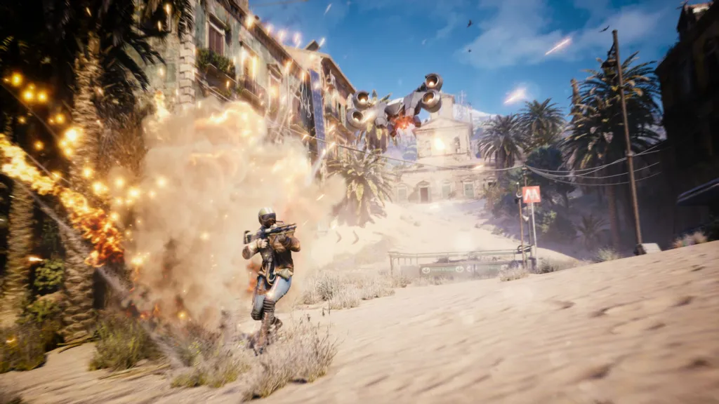 ARC Raiders Sand Explosion Screenshot