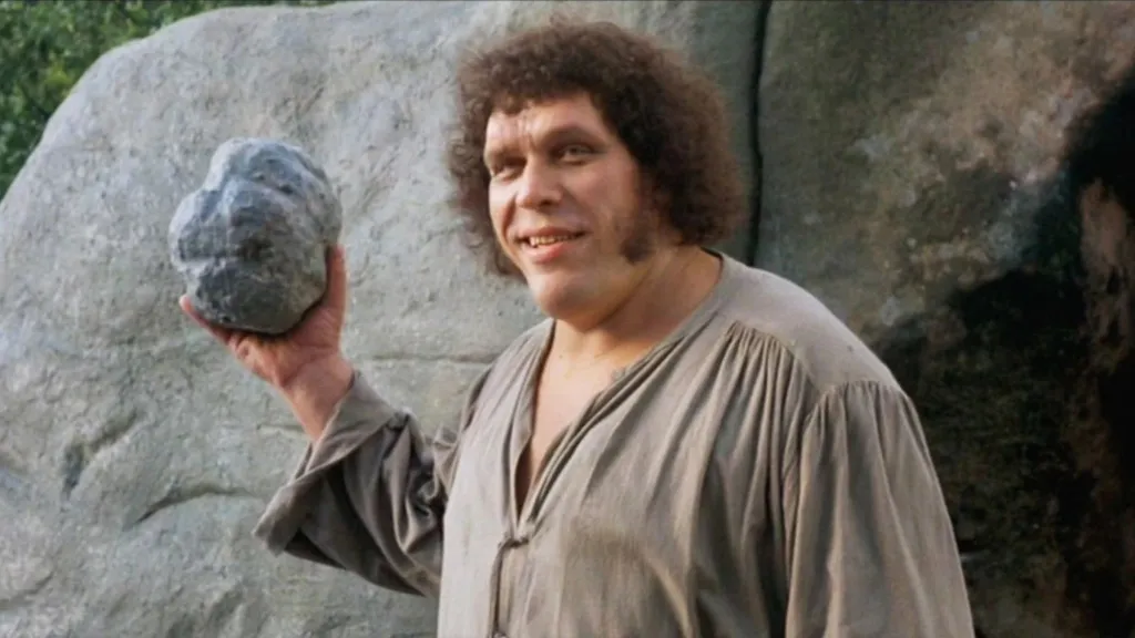 Andre the Giant in The Princess Bride