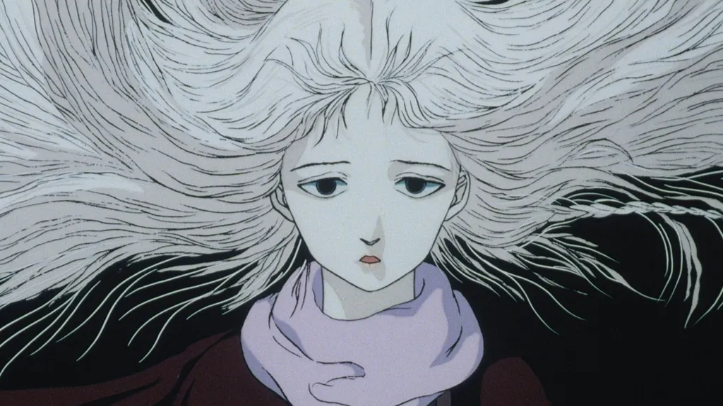 Characters with white hair