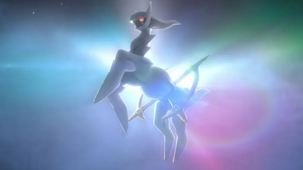 Arceus in Pokemon Legends Arceus