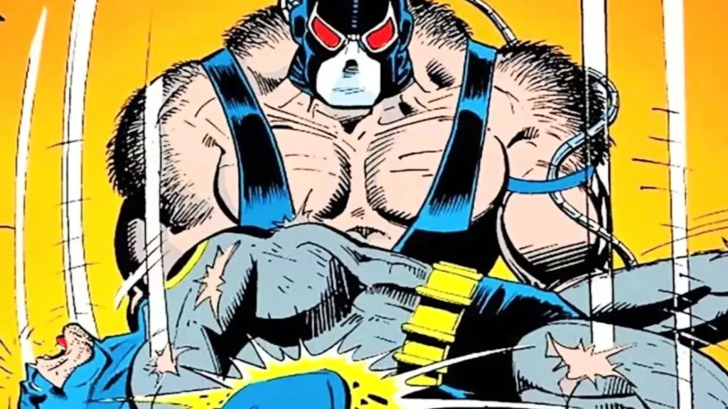 Bane breaks Batman's back in DC Comics