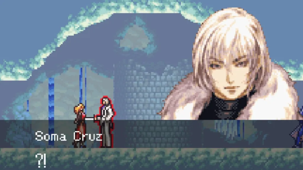 Castlevania Aria of Sorrow Protagonist Screenshot