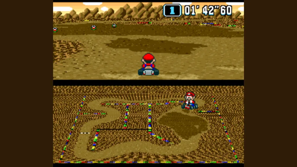 Choco Island 2 DS Mario Kart