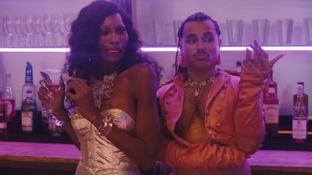 Dominique Jackson and Tomás Matos in Queens of the Dead