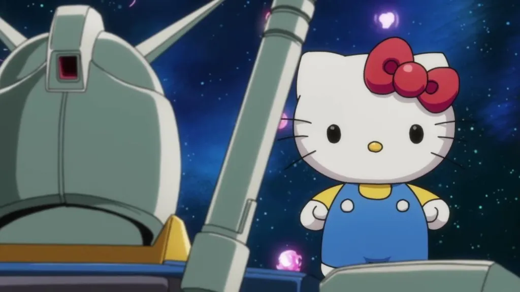 Gundam vs Hello kitty