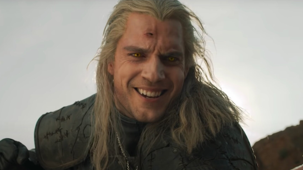 Henry Cavill as Geralt in The Witcher