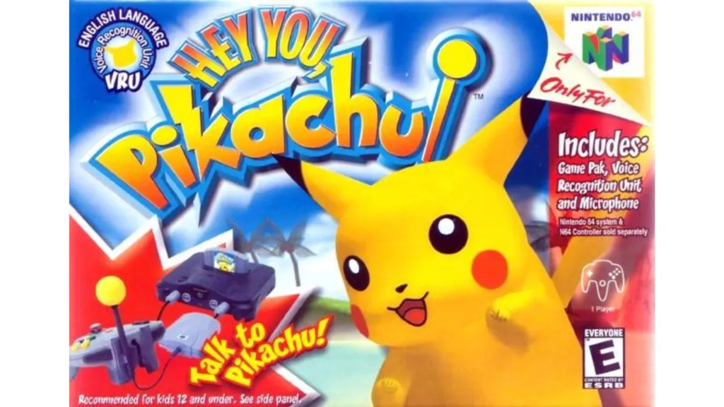 Hey You Pikachu Box Art