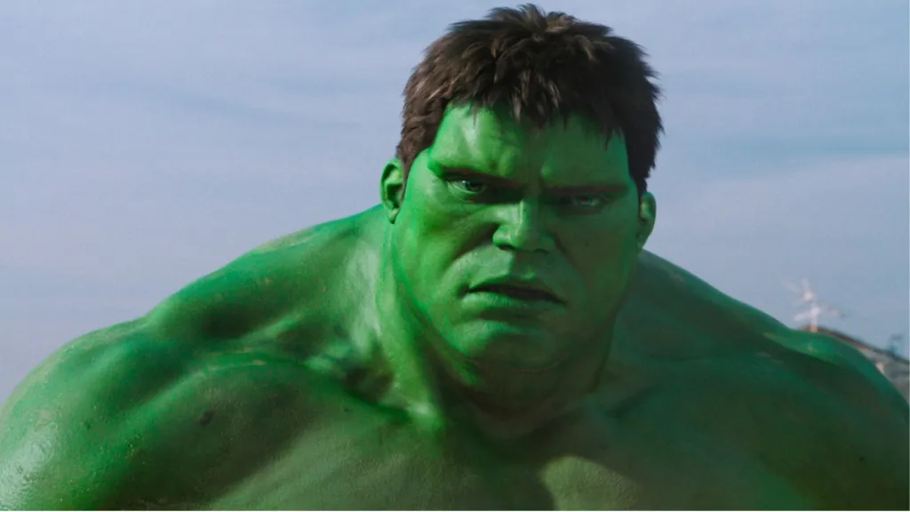 Hulk in the 2003 movie