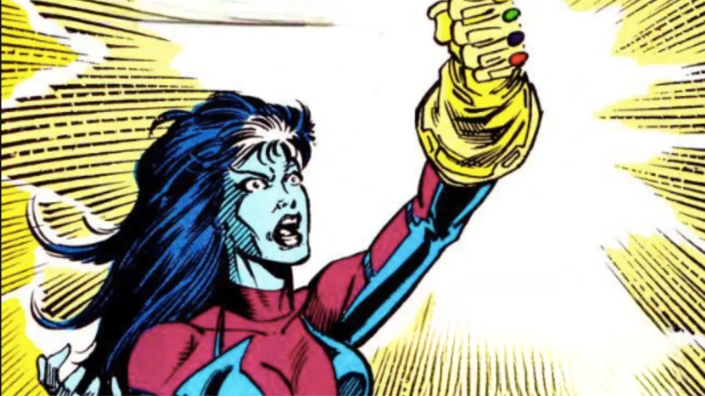 Nebula with the Infinity Stones