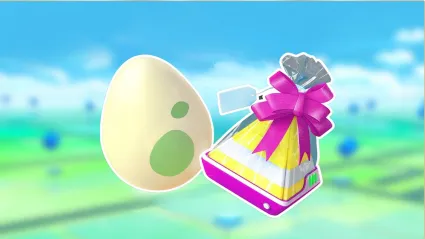 Pokemon Go Egg and Gift on Map