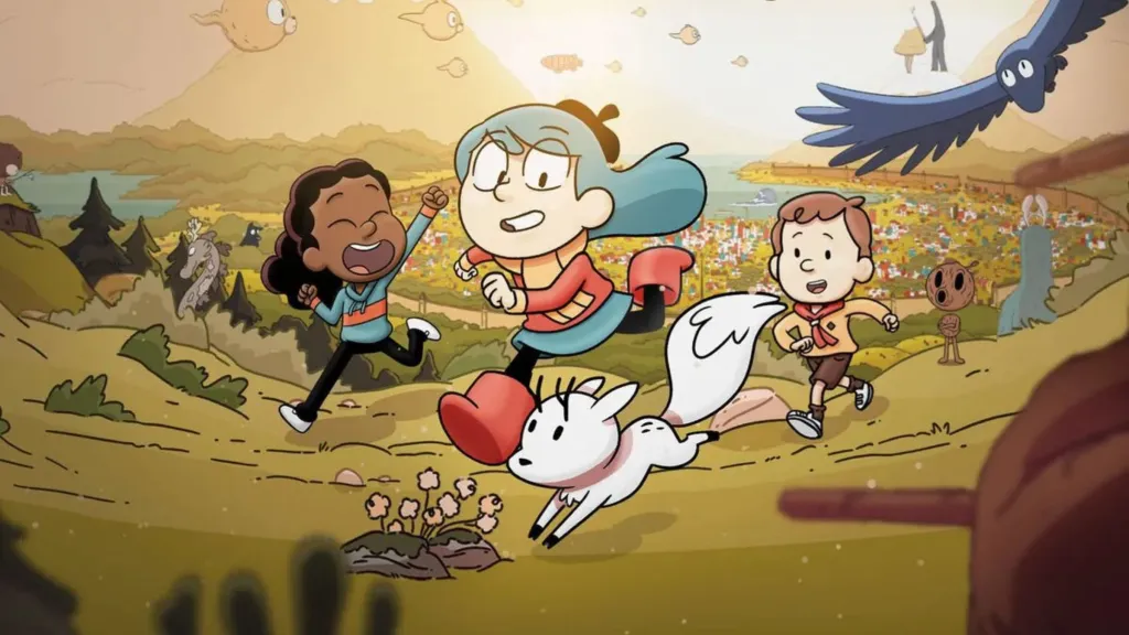 Poster of Netflix Hilda family-friendly TV show