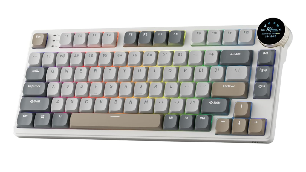RK ROYAL KLUDGE N80 Low Profile Mechanical Keyboard