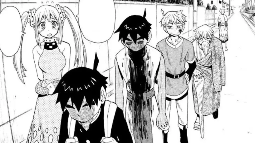 Spirit Circle characters in sketch 