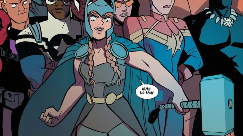 Squirrel Girl with Mjolnir