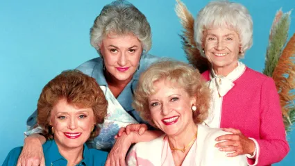 The cast of The Golden Girls