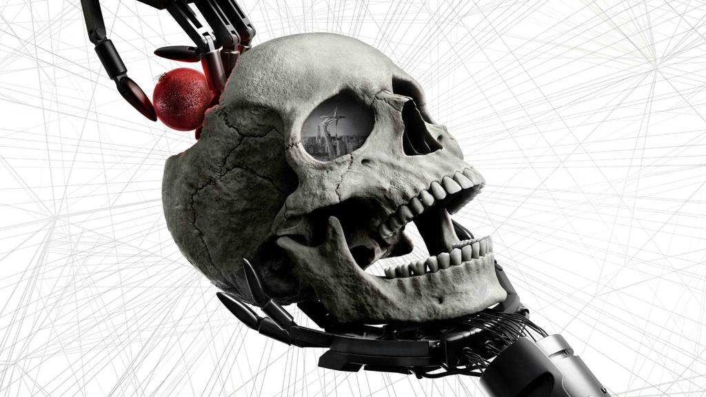 Westworld skull poster