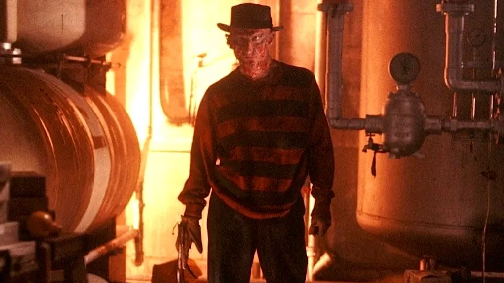 Freddy Krueger standing in A Nightmare on Elm Street