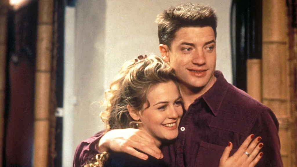 Alicia Silverstone and Brendan Fraser in Blast From the Past (1999)