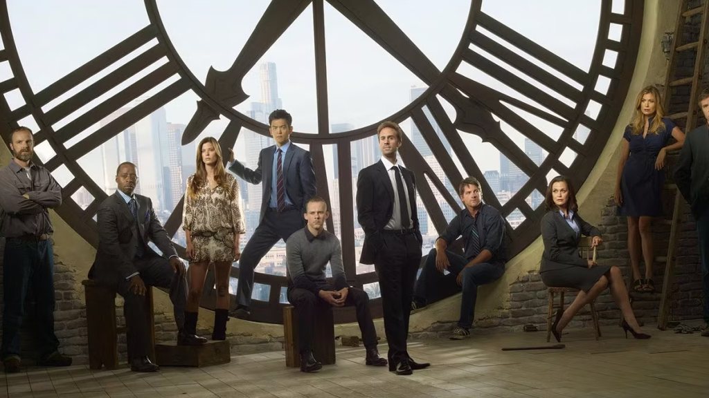 The cast of FlashForward (2009)