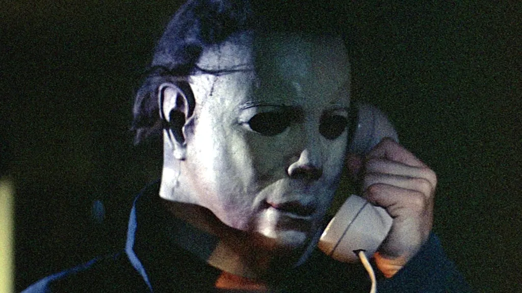 Masked Michael Myers in Halloween