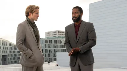 Robert Pattinson and John David Washington.