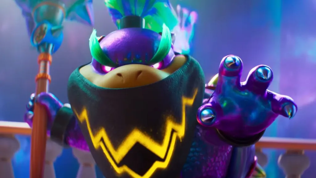 Bowser Jr in Wonder form in The Super Mario Galaxy Movie
