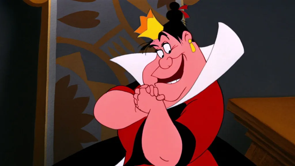 queen of hearts Alice in Wonderland