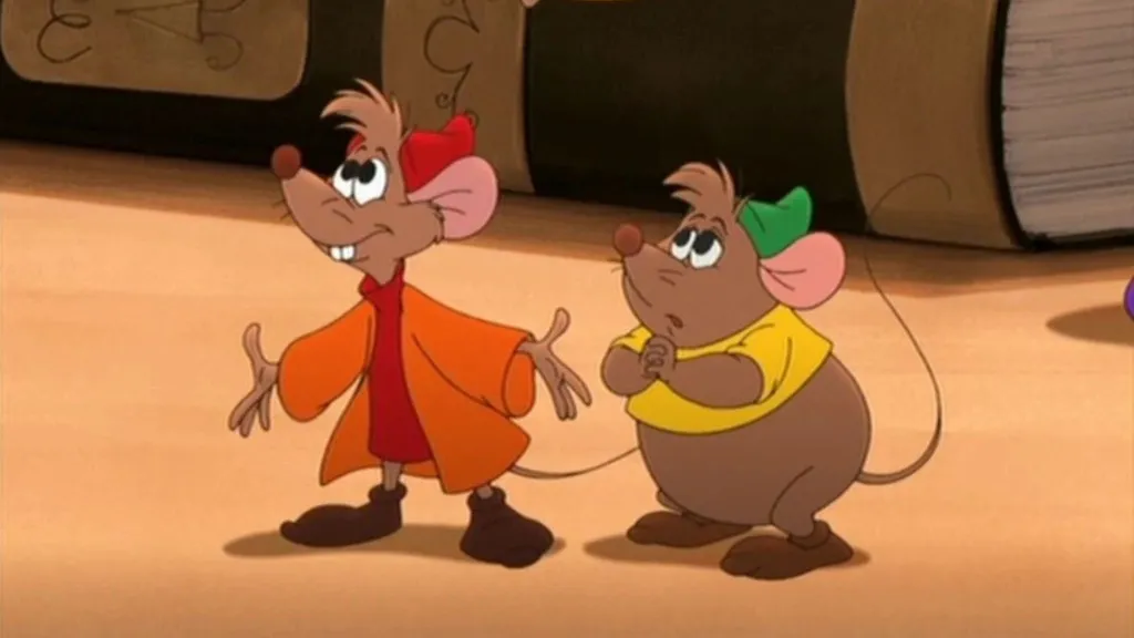 Gus Gus and Jaq Cinderella