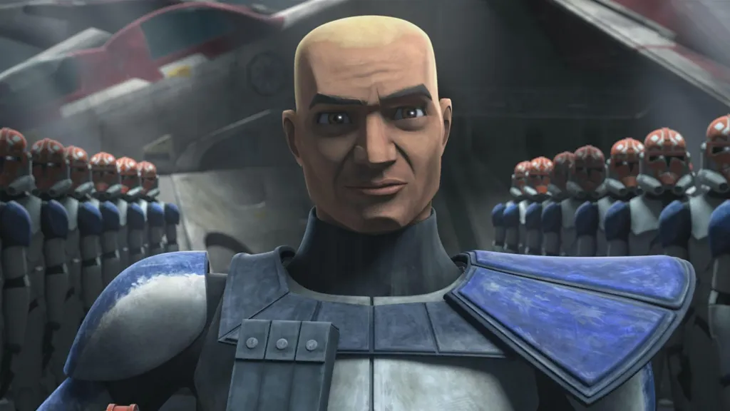 Captain Rex in the Star Wars animated universe
