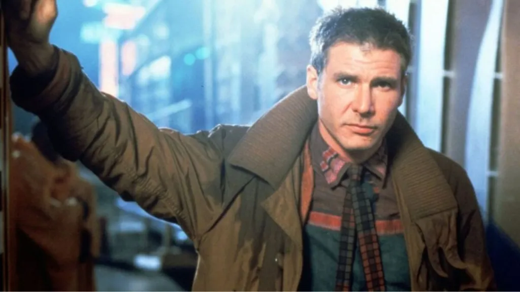 Harrison Ford in Blade Runner
