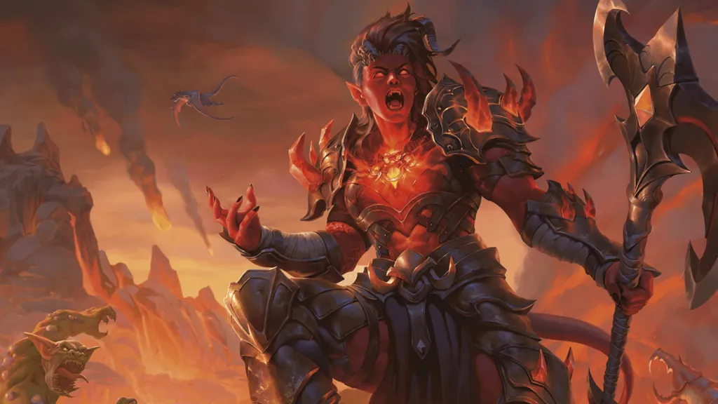 Karlach in Avernus Heroes of Faerun DnD