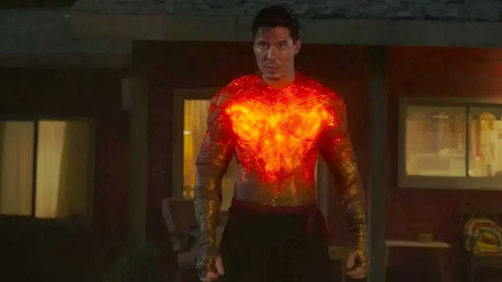Lewis Tan as Cole Young in Mortal Kombat