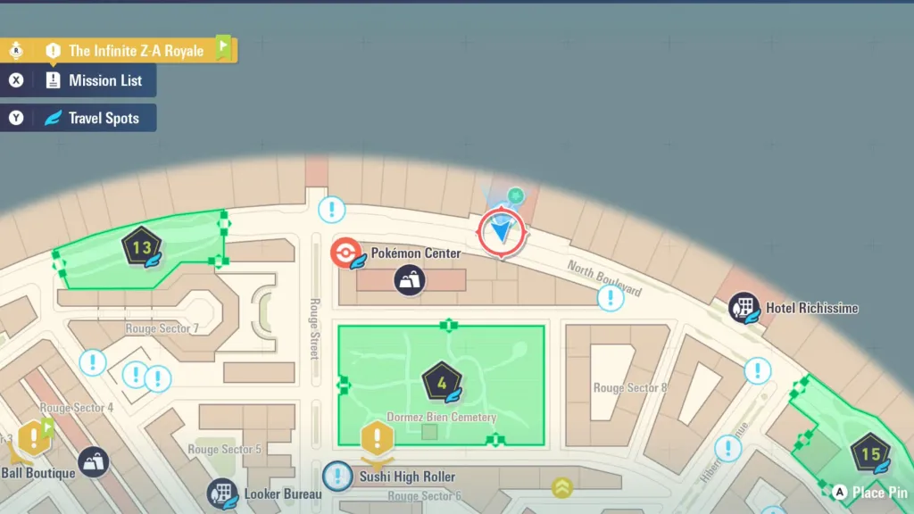 Lumiose Museum Location Pokemon Legends Z-A