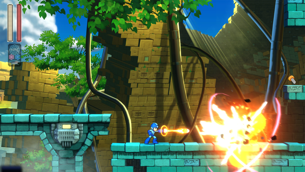 A screenshot from Mega Man 11