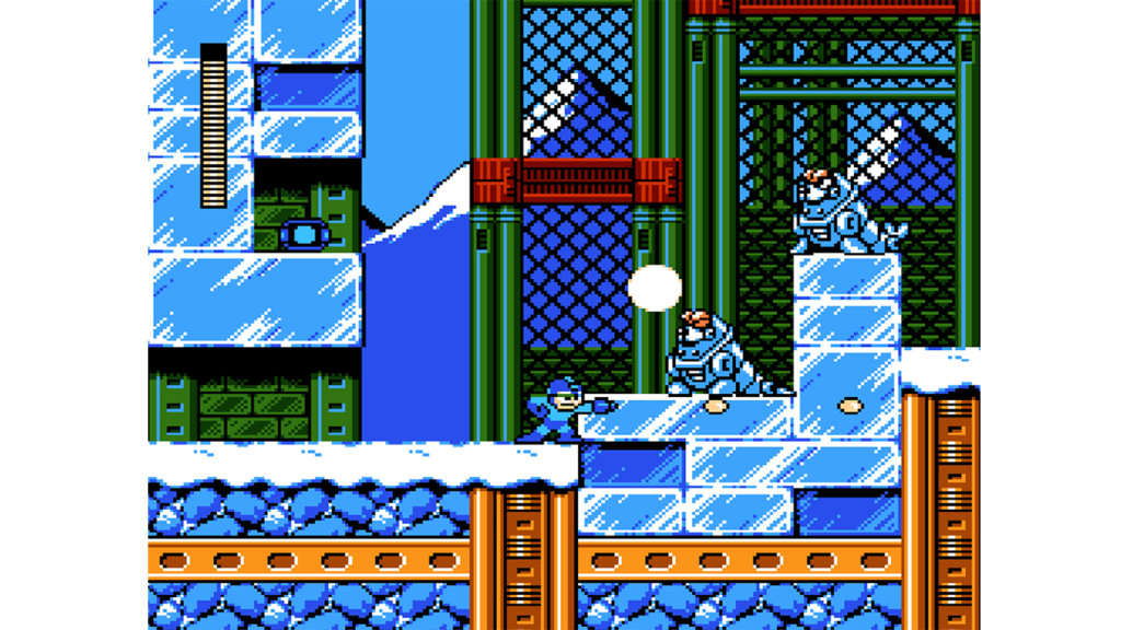 A screenshot from Mega Man 6