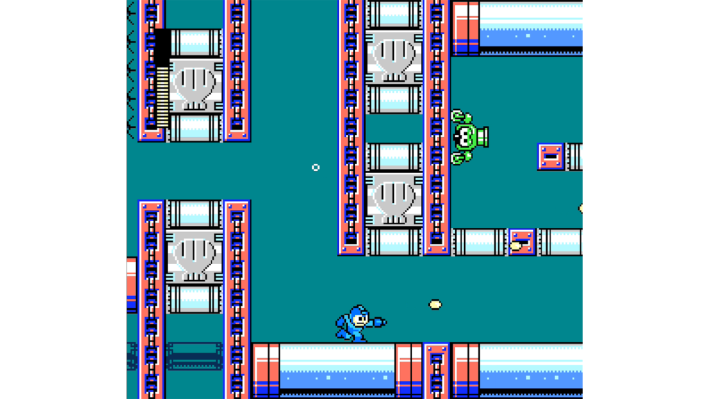 A screenshot from Mega Man 9