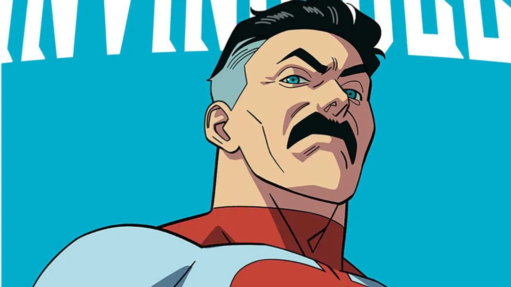 Invincible looking down in disgust