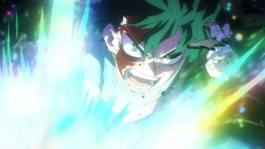 Deku in My hero Academia Final Season