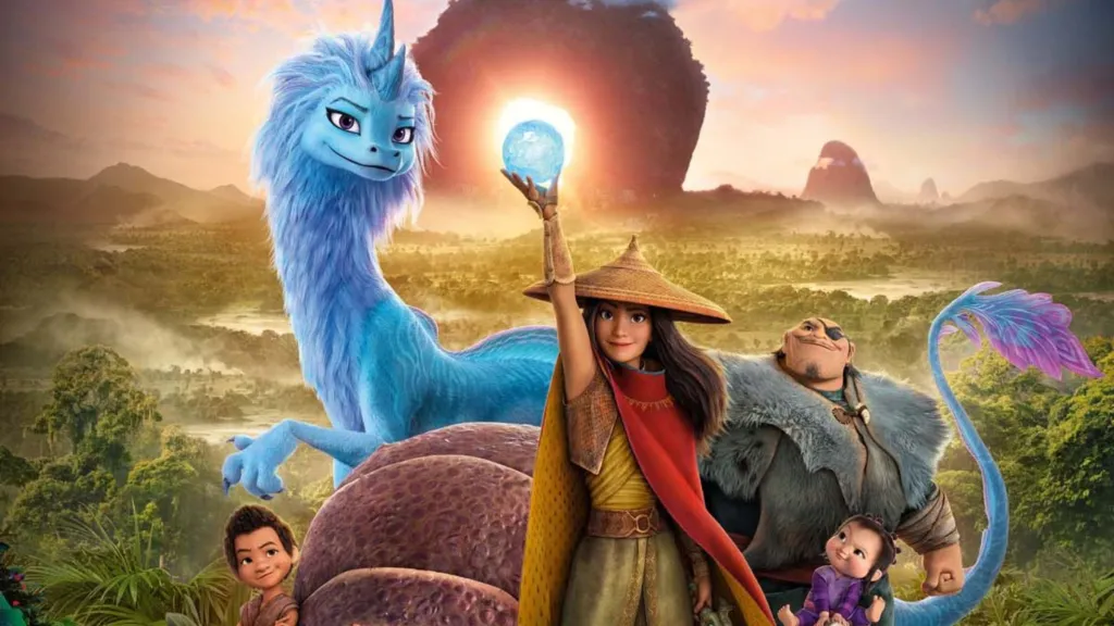 Poster for Raya and the Last Dragon