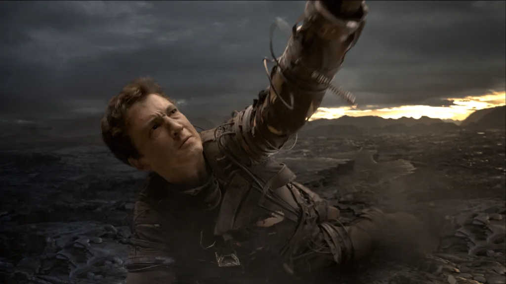 Reed Richards using powers in Fantastic Four 2015