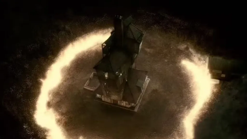 The Burning of the Burrow in Harry Potter and the Half-Blood Prince