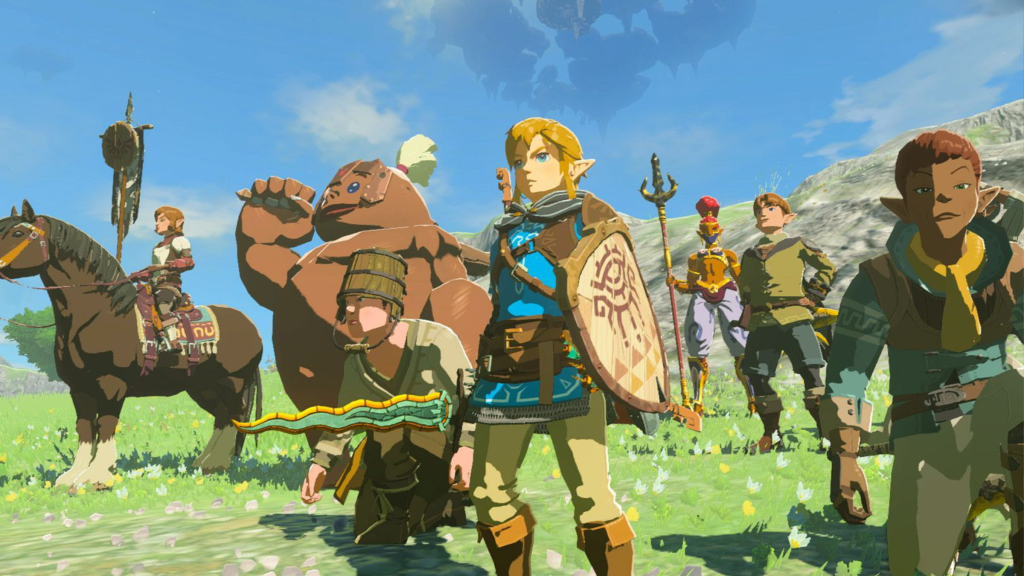 A screenshot from The Legend of Zelda: Tears of the Kingdom.