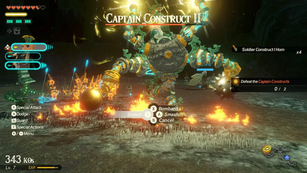 Zelda Mineru Sync Strike Hyrule Warriors