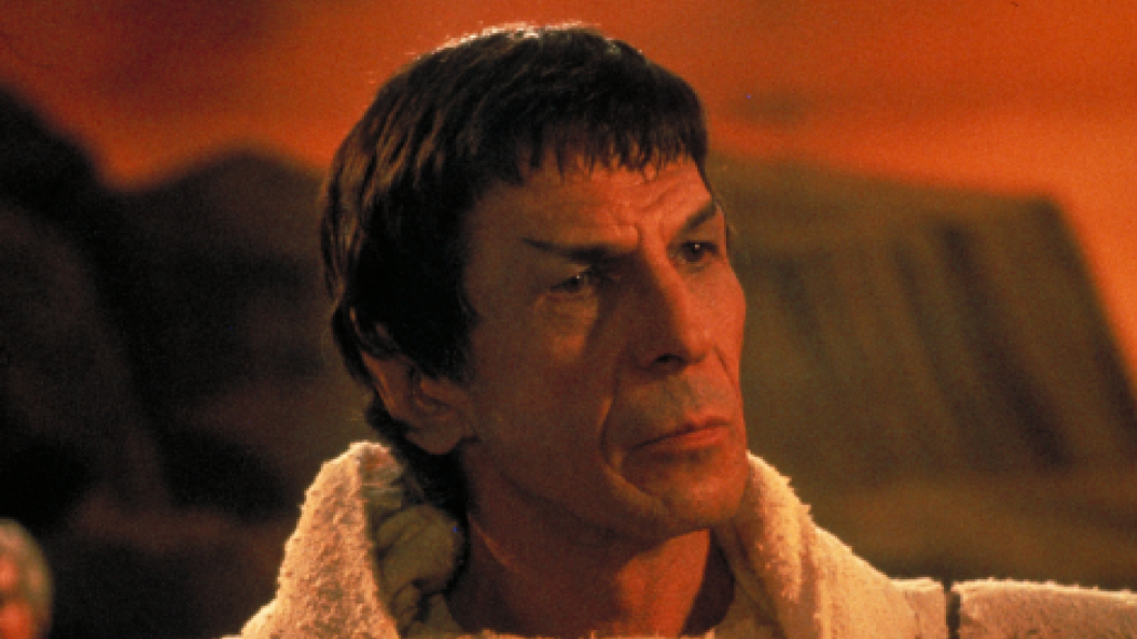Leonard Nimoy as Spock in Star Trek III: The Search For Spock (1984)