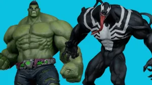 McFarlane Toys Launches Beefy Marvel Rivals Hulk and Venom Posed Figures
