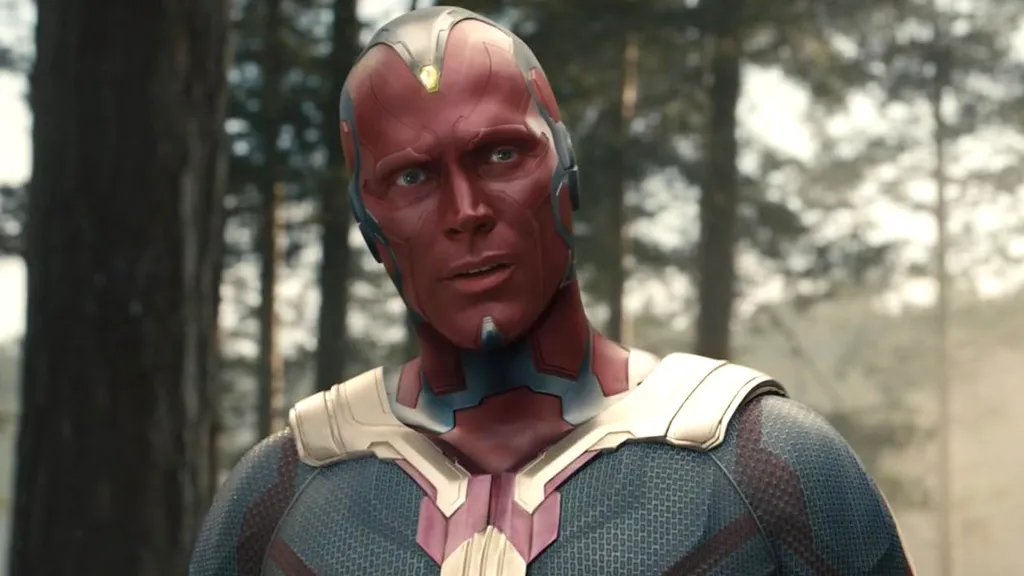 Paul Bettany as Vision in Avengers: Age of Ultron